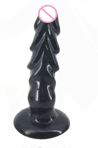 FAAK Animal Dog Dildo Curved Strong Suction
