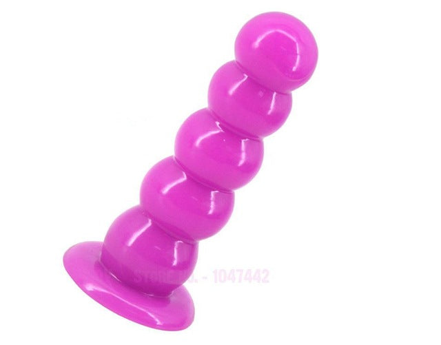 FAAK Strong suction big dildo beaded anal