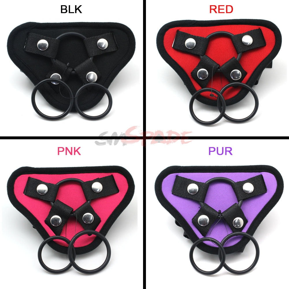 Neoprene Adjustable Strapon Dildo Toy