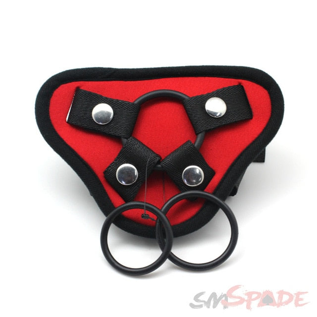 Neoprene Adjustable Strapon Dildo Toy