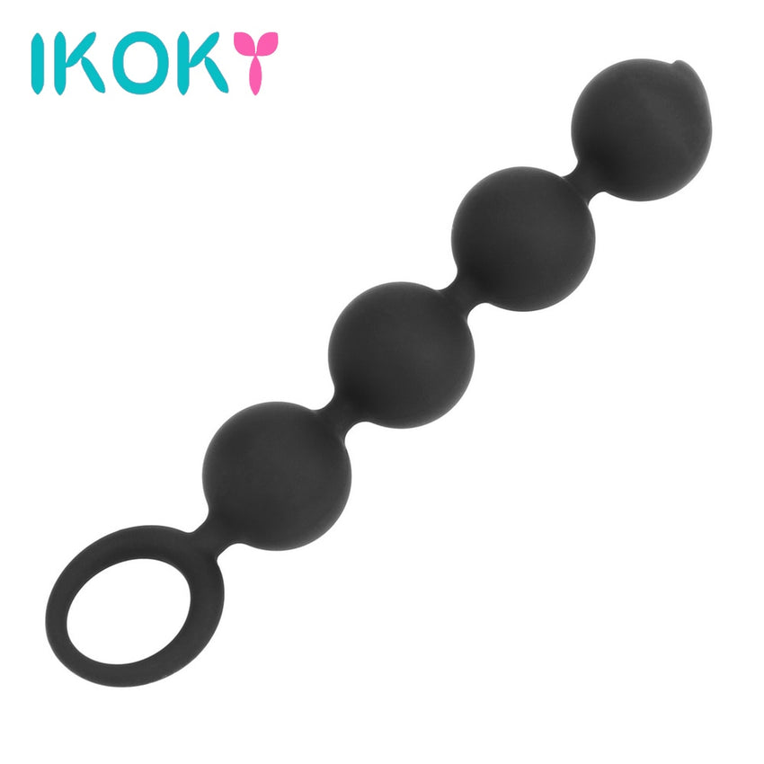 IKOKY Anal Beads with Pull Ring
