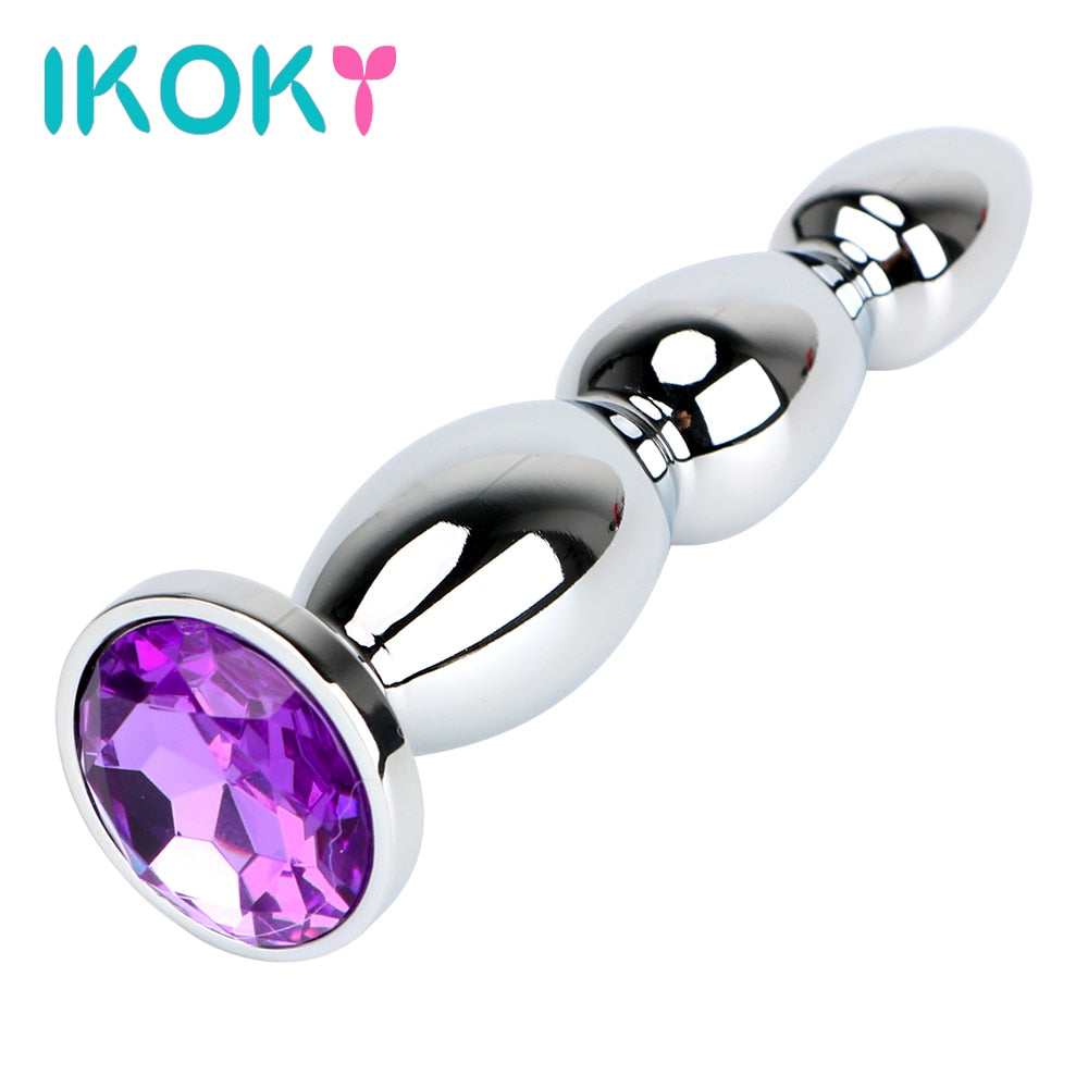 Big Size Jewel Anal Plug Adult Toy