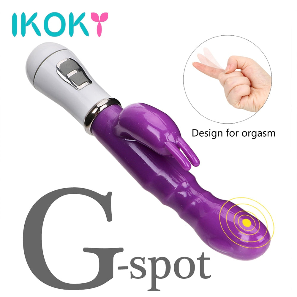 IKOKY 12 Speed Strong Rabbit Vibrator