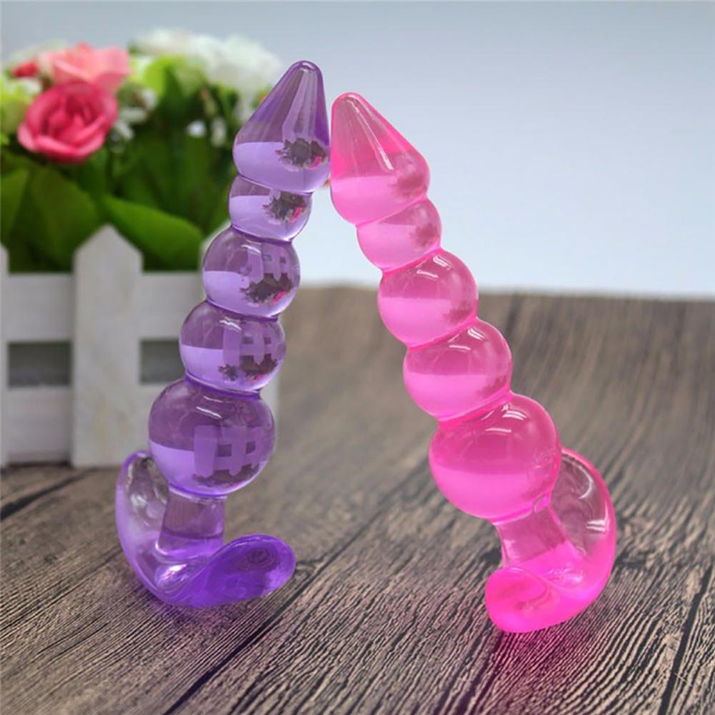 Women Men Silicone Orgasm Anal Bead