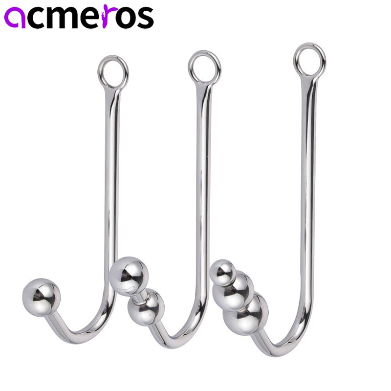 SM AV Metal Anal Hook Anal Bead