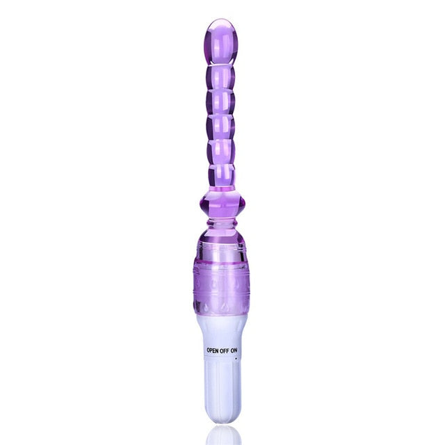 Long Stick Jelly Vibrator Anal Bead
