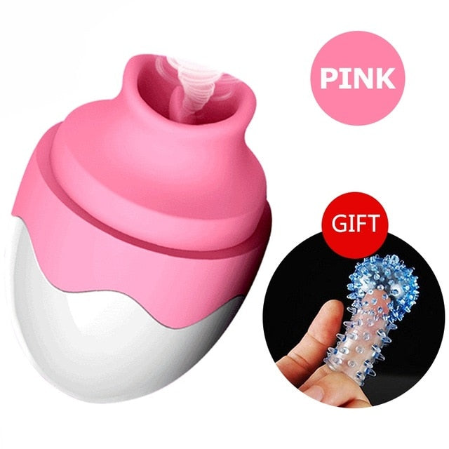 Oral Clitoris Tongue Sex Vibrator