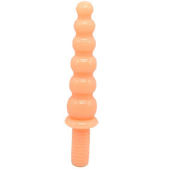 FAAK 6 Beads Long Handle Anal Dildo